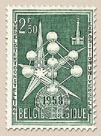 Timbre Belgique Yvert 1008A - Belgium Scott