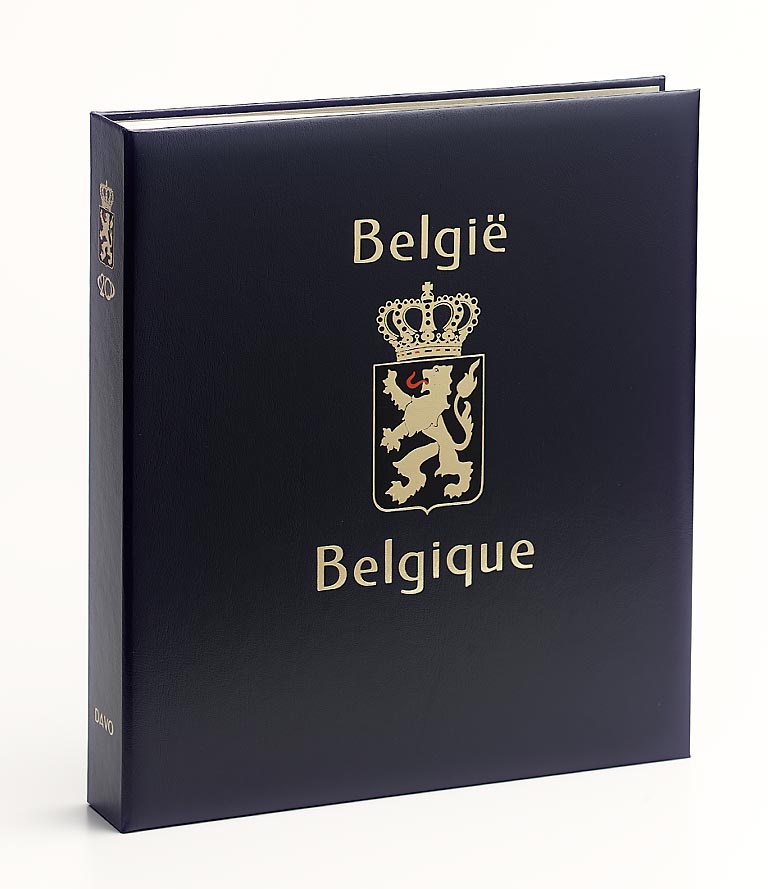 Album Belgique Davo Luxe 1 (1849-1949), avec pochettes