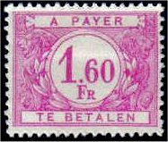 Timbre Belgique Yvert Taxe 57