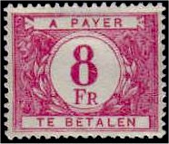 Timbre Belgique Yvert Taxe 64