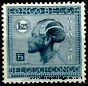 Timbre Congo Belge Yvert 129