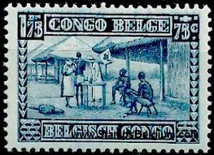 Timbre Congo Belge Yvert 155