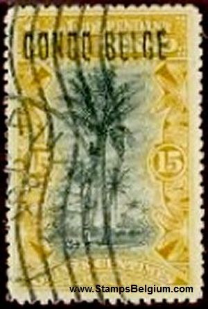 Timbre Congo Belge Yvert 32