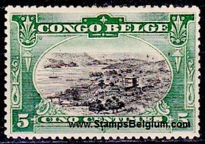 Timbre Congo Belge Yvert 50