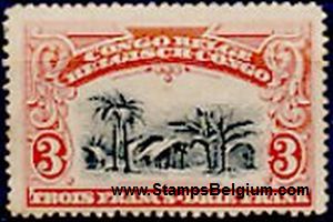Timbre Congo Belge Yvert 61