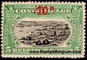Timbre Congo Belge Yvert 96