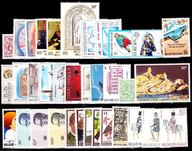 Belgique Full Year 1981 - Click Image to Close