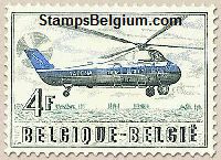 Timbre Belgique Yvert 1012 - Belgium Scott