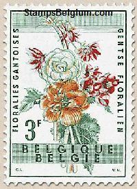 Timbre Belgique Yvert 1123