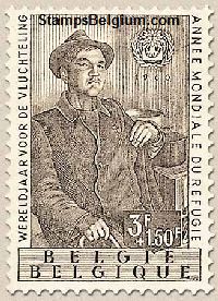 Timbre Belgique Yvert 1126