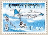 Timbre Belgique Yvert 1134