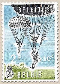 Timbre Belgique Yvert 1135