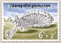 Timbre Belgique Yvert 1138