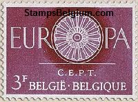 Timbre Belgique Yvert 1150