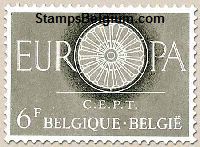 Timbre Belgique Yvert 1151