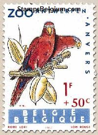 Timbre Belgique Yvert 1217