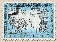 Timbre Belgique Yvert 1253 - Belgium Scott