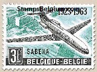 Timbre Belgique Yvert 1259 - Belgium Scott