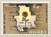 Timbre Belgique Yvert 1332 - Belgium Scott