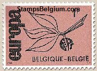 Timbre Belgique Yvert 1342 - Belgium Scott