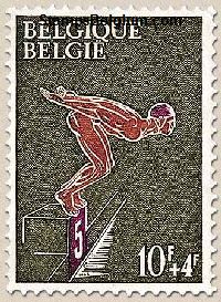Timbre Belgique Yvert 1373 - Belgium Scott