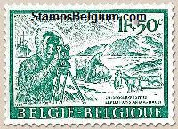 Timbre Belgique Yvert 1391 - Belgium Scott