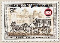 Timbre Belgique Yvert 1396 - Belgium Scott