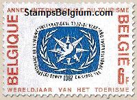 Timbre Belgique Yvert 1407 - Belgium Scott