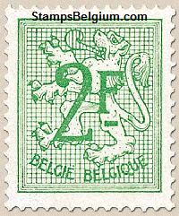 Timbre Belgique Yvert 1443 - Belgium Scott