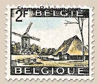 Timbre Belgique Yvert 1461 - Belgium Scott
