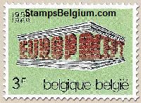 Timbre Belgique Yvert 1489 - Belgium Scott