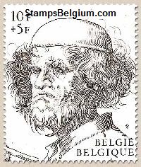 Timbre Belgique Yvert 1491 - Belgium Scott