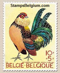 Timbre Belgique Yvert 1513 - Belgium Scott