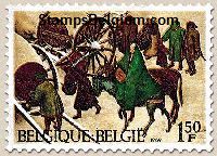 Timbre Belgique Yvert 1517 - Belgium Scott