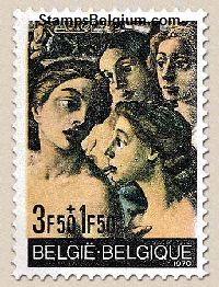 Timbre Belgique Yvert 1564