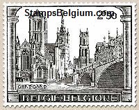 Timbre Belgique Yvert 1594