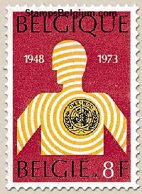 Timbre Belgique Yvert 1657
