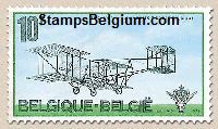 Timbre Belgique Yvert 1668