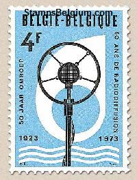 Timbre Belgique Yvert 1684 - Belgium Scott