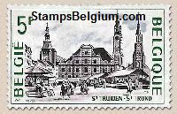 Timbre Belgique Yvert 1764