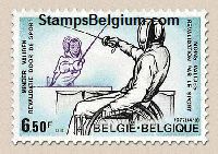 Timbre Belgique Yvert 1859
