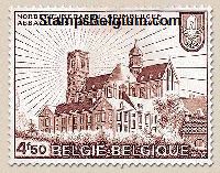 Timbre Belgique Yvert 1883