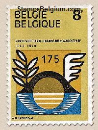 Timbre Belgique Yvert 1884