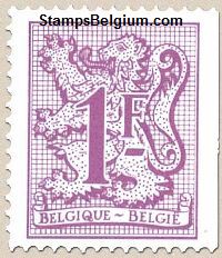 Timbre Belgique Yvert 1892