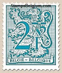 Timbre Belgique Yvert 1946