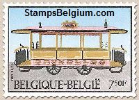 Timbre Belgique Yvert 2079