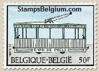 Timbre Belgique Yvert 2081