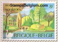 Timbre Belgique Yvert 2098