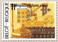 Timbre Belgique Yvert 2114