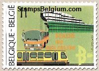 Timbre Belgique Yvert 2115